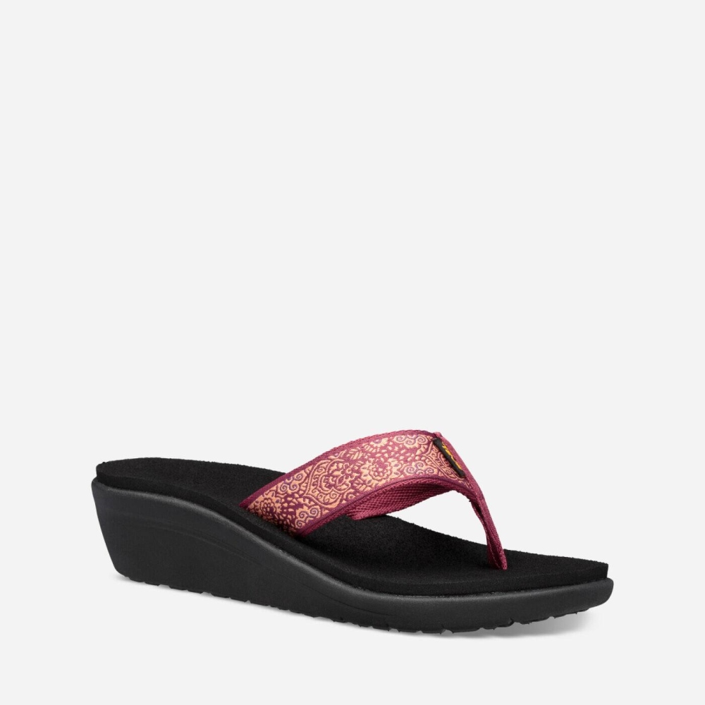 Teva Women's Voya Wedge Flip Flops Sale NZ (TVGIJ-2310)